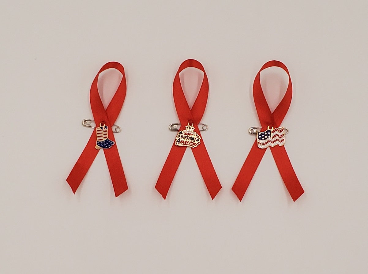 4th of July - Patriotic Ribbon 10-Pack
