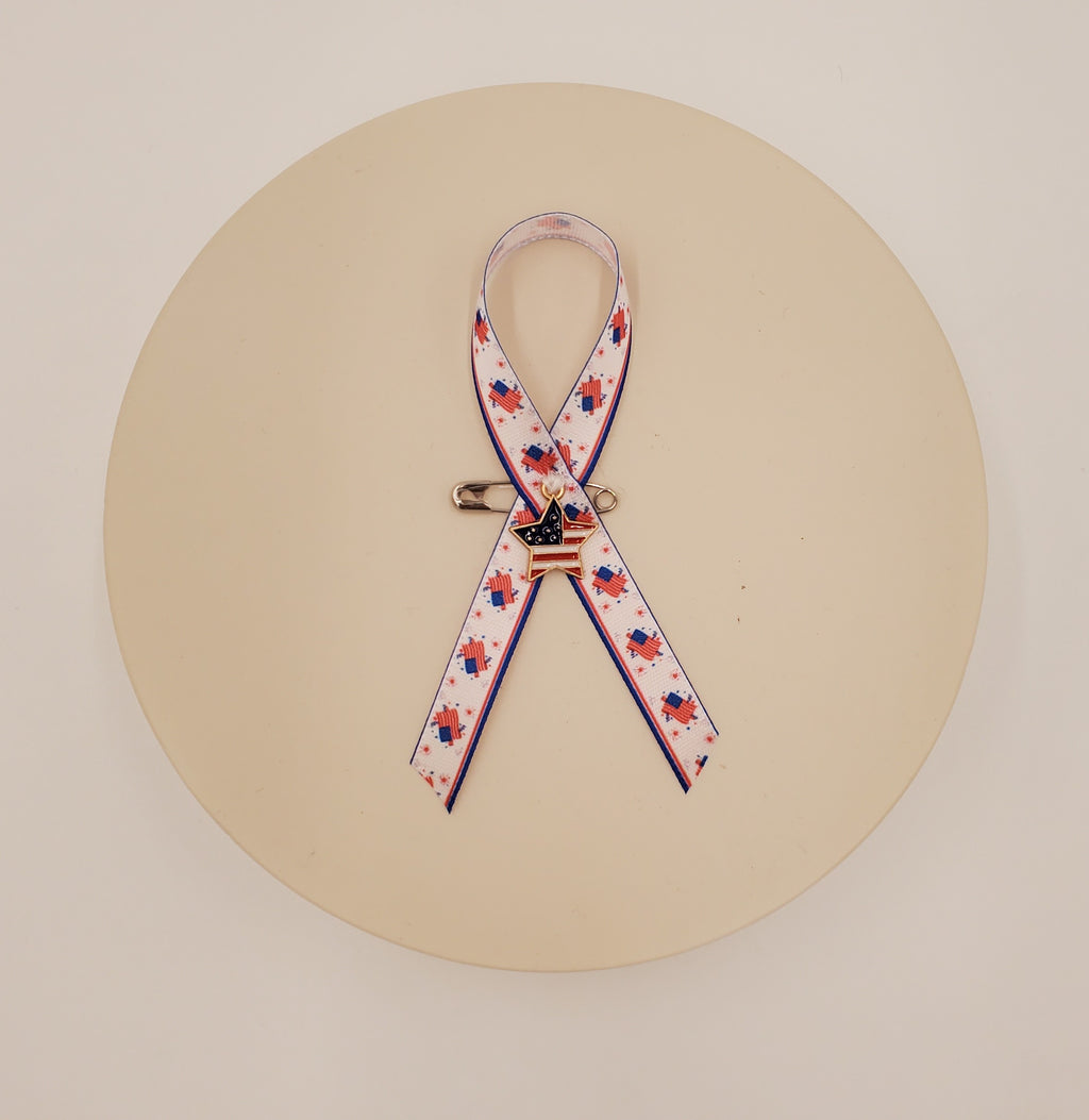 4th of July - Patriotic Ribbon 10-Pack