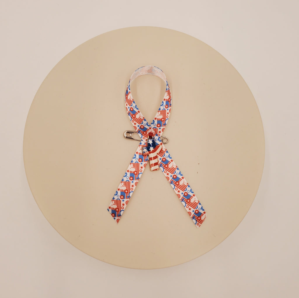 4th of July - Patriotic Ribbon 10-Pack