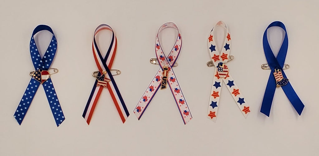 4th of July - Patriotic Ribbon 10-Pack